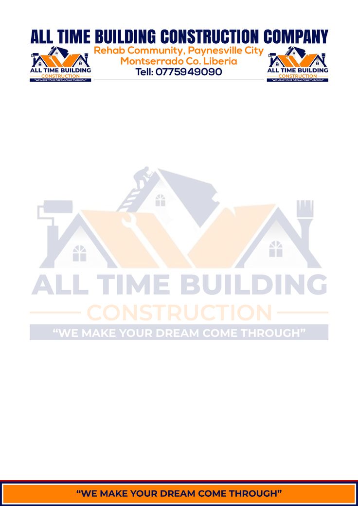 Custom Letterhead